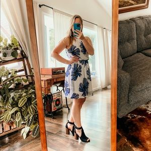 Lush mini halter dress